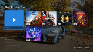 Xbox’s Quick Resume Will Finally Show You What Games Are Suspended